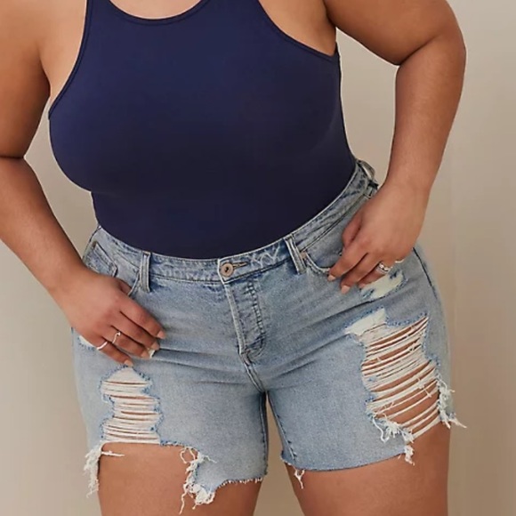 Torrid 5 INCH CLASSIC DENIM HIGH-RISE SHORT